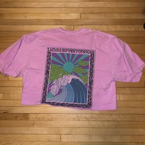 Wave pink t-shirt